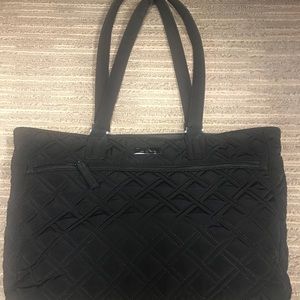 Vera Bradley Work Tote, Classic Black